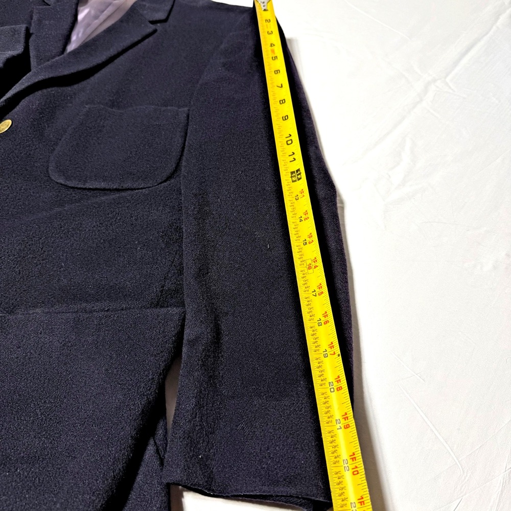 Vintage Alexandre Moorbrook Pure Cashmere Overcoat Milium Lining Men's Size‎ 40 - Picture 10 of 10